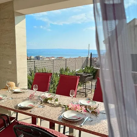 Modern With Jacuzzi, Beautiful Sea View, Near Split! 36a * Podstrana