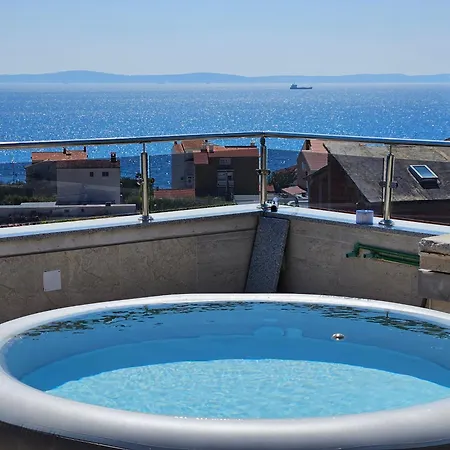 Villa Modern With Jacuzzi, Beautiful Sea View, Near Split! 36a